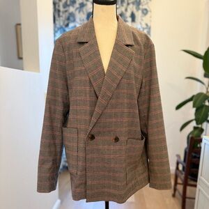 Sanctuary Oversized Plaid Blazer